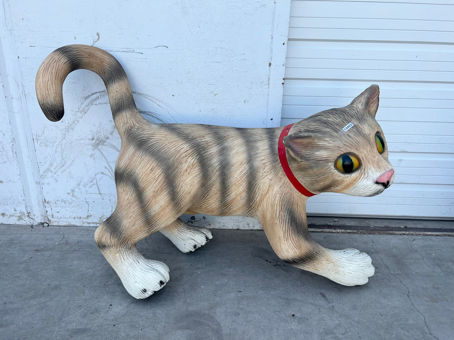 Large Feline Statue