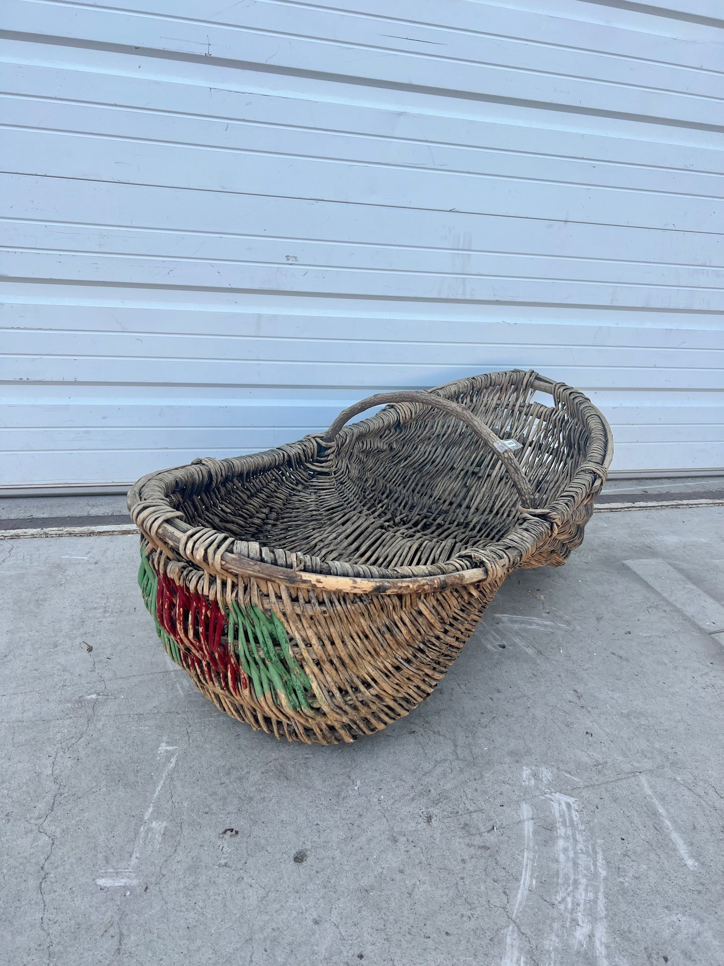 Wicker Bourguignon Basket