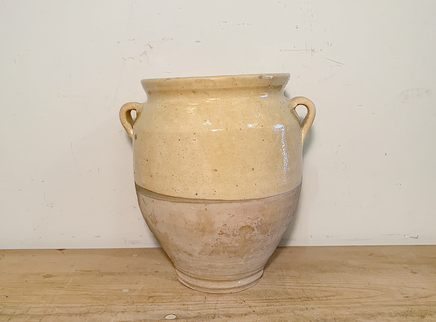 Medium Yellow Confit Pot