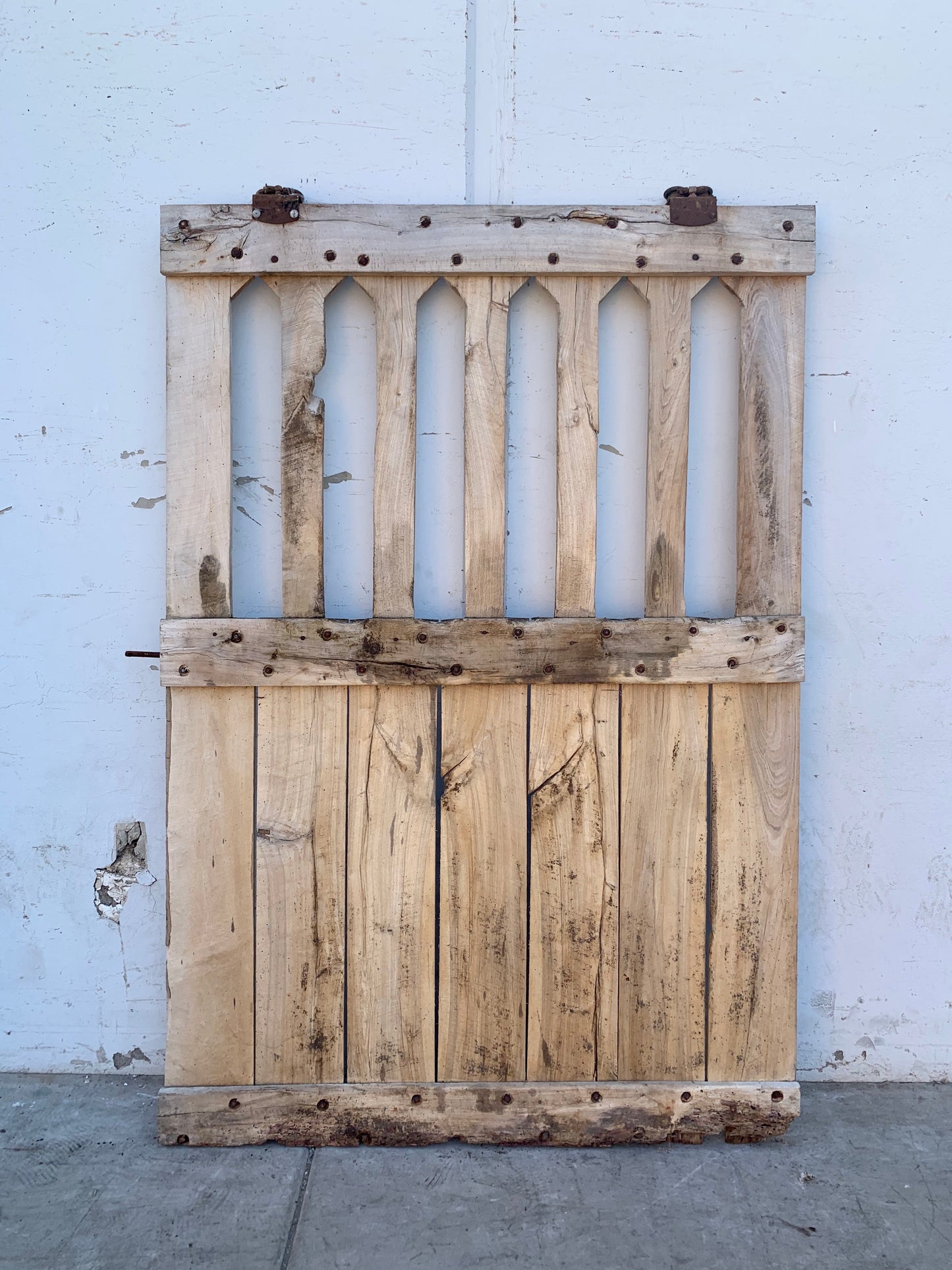 Oak Stall Single Barn Antique Door