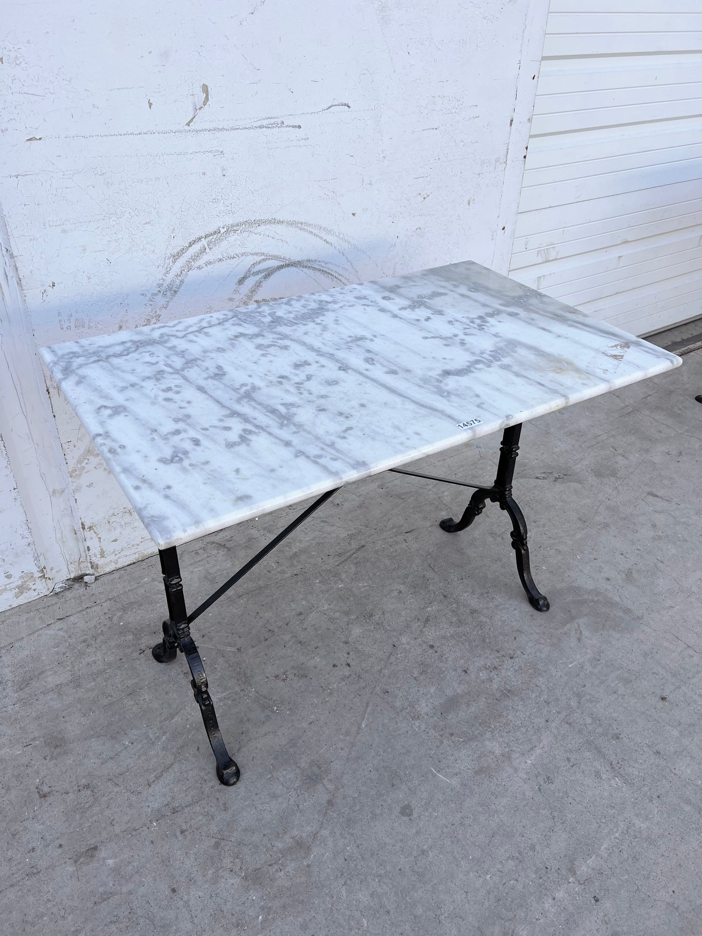 Large French Concrete Planter on Stand