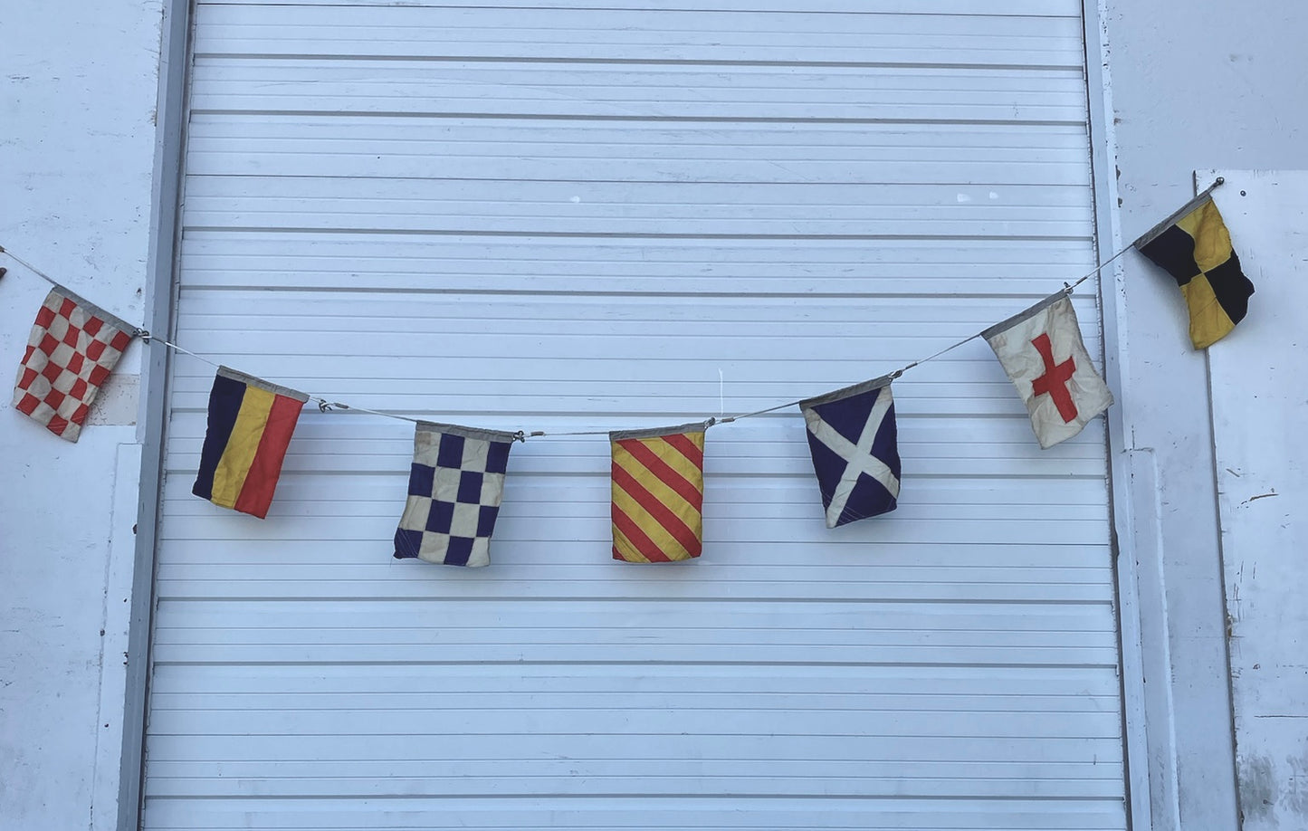 Set of 7 Nautical Flags