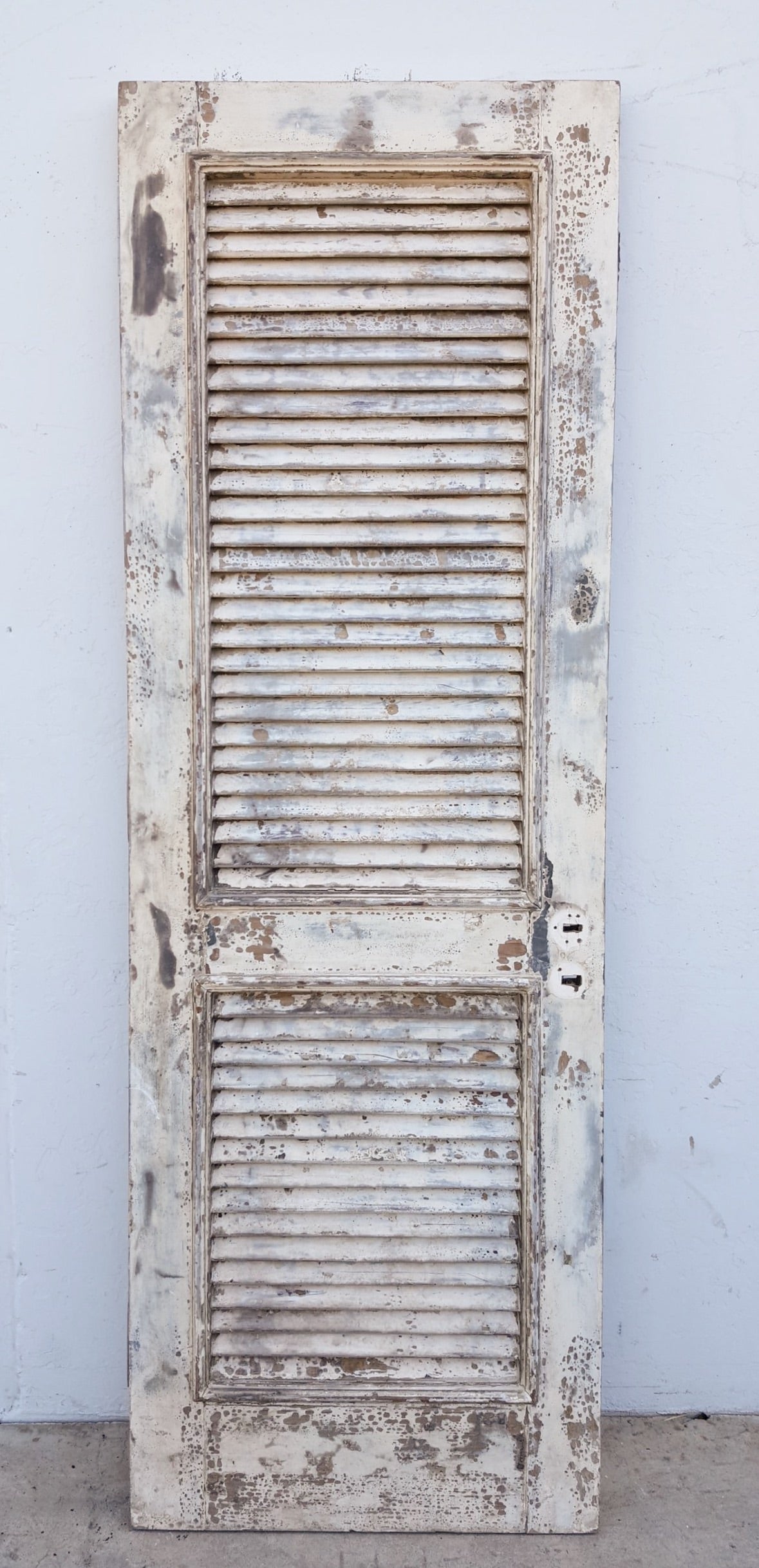 Single Wooden Shutter Door