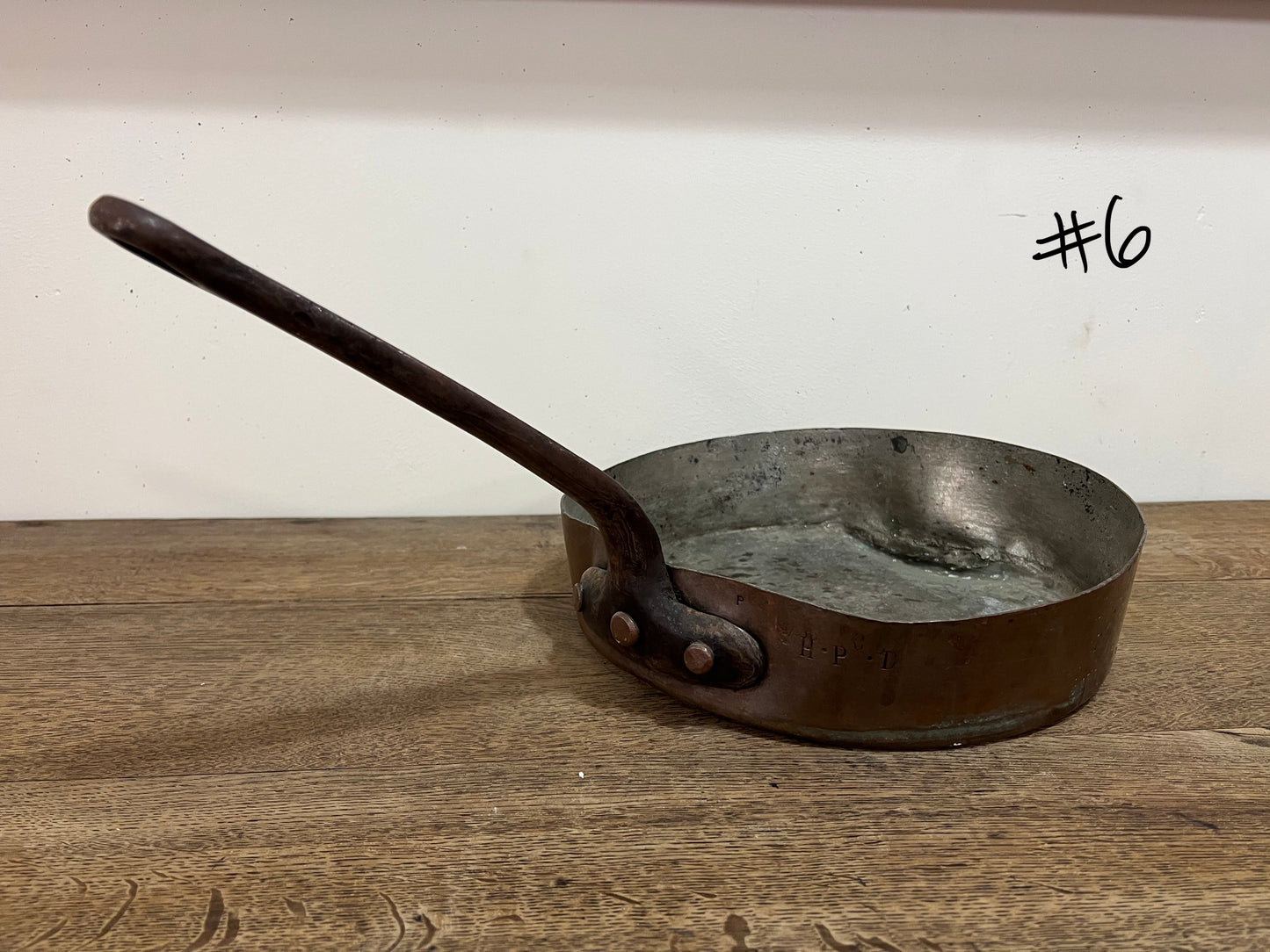 Decorative Medium French Copper Pan