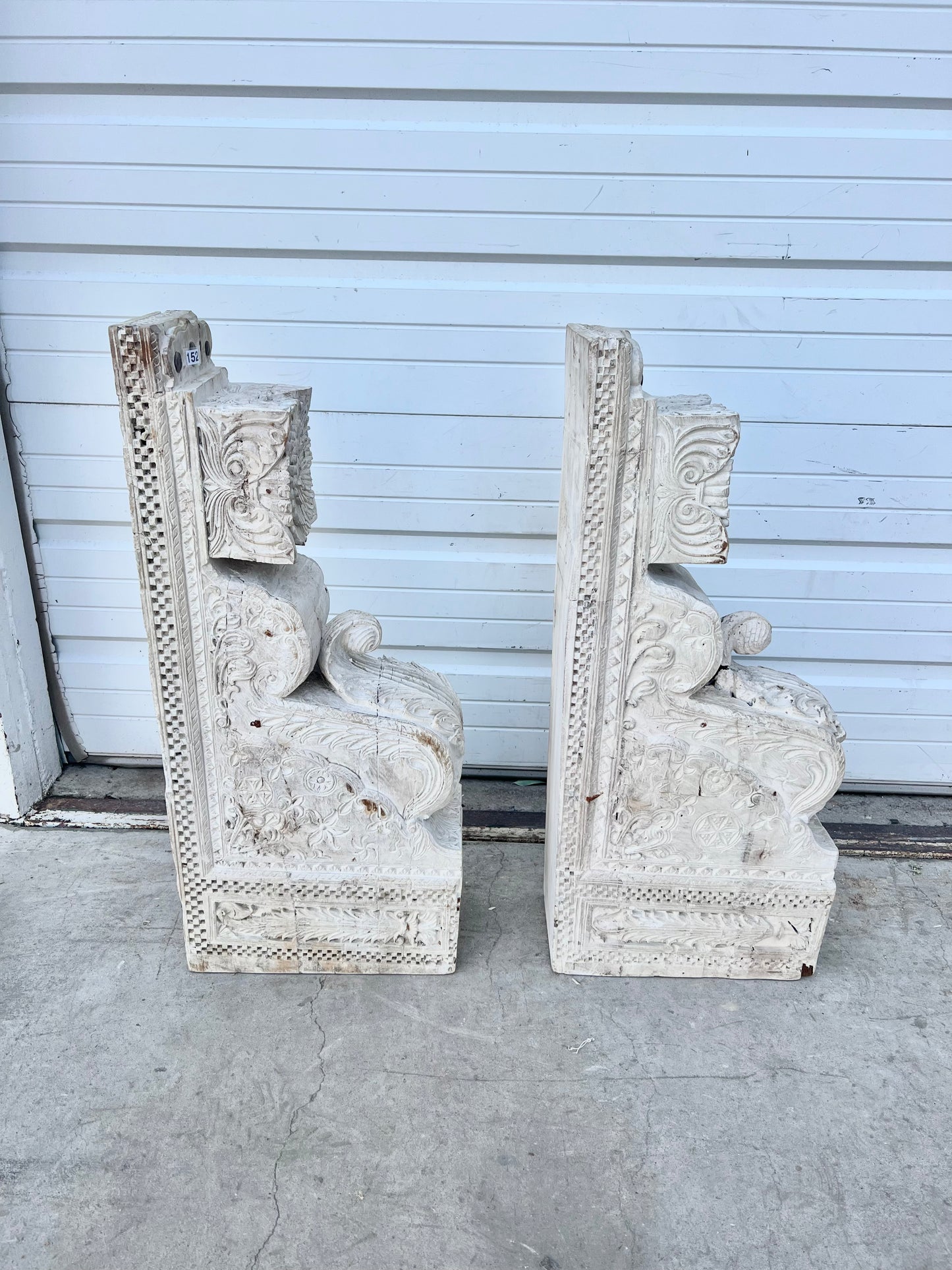 Pair of Wood Corbels