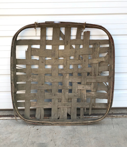 XL Tobacco Drying Basket Antiquities Warehouse