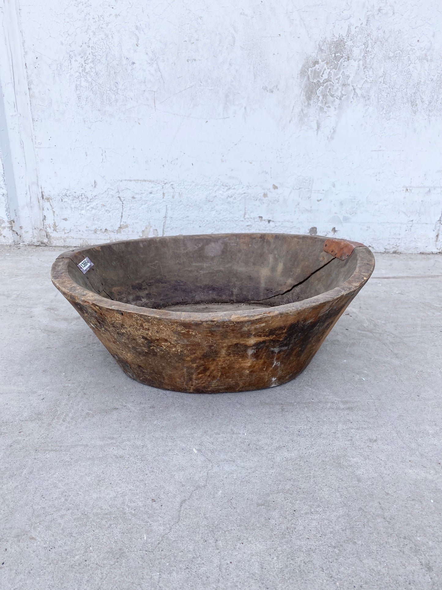 Rustic Wooden Turkish Bowl