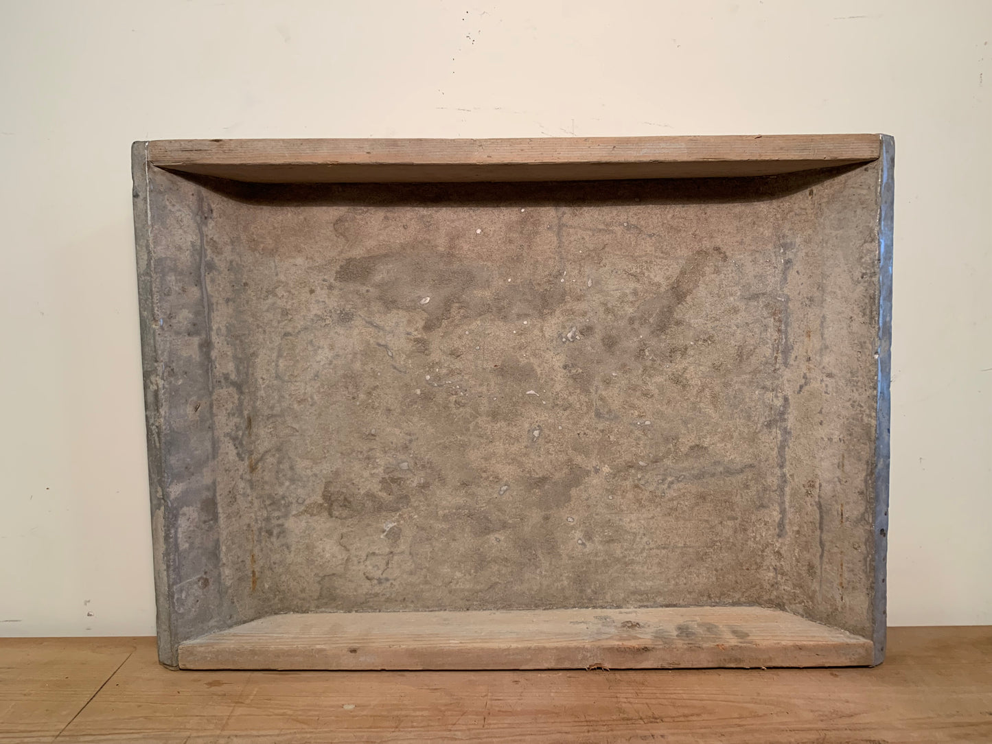 Antique Concrete Mixing Tray/Container