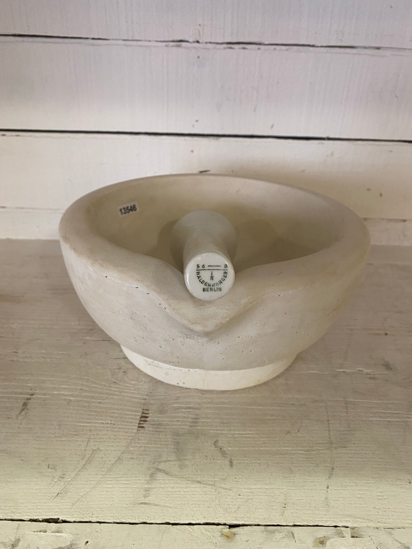 Stone Mortar with Pestle from Berlin (Large)