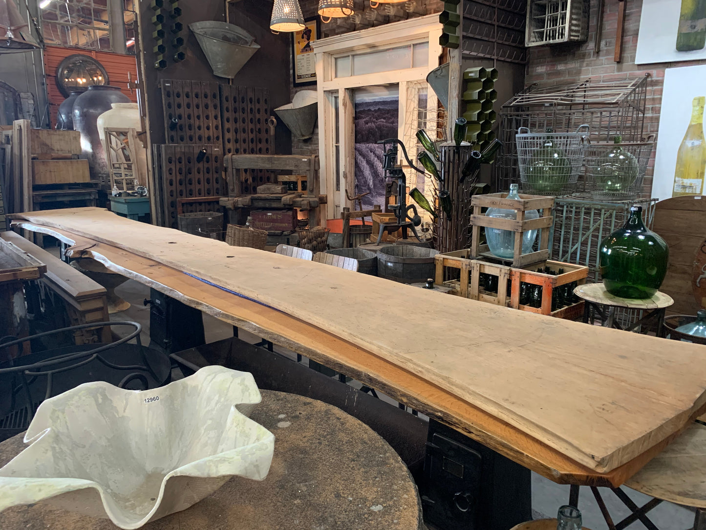 21 Foot Live Edge Slab