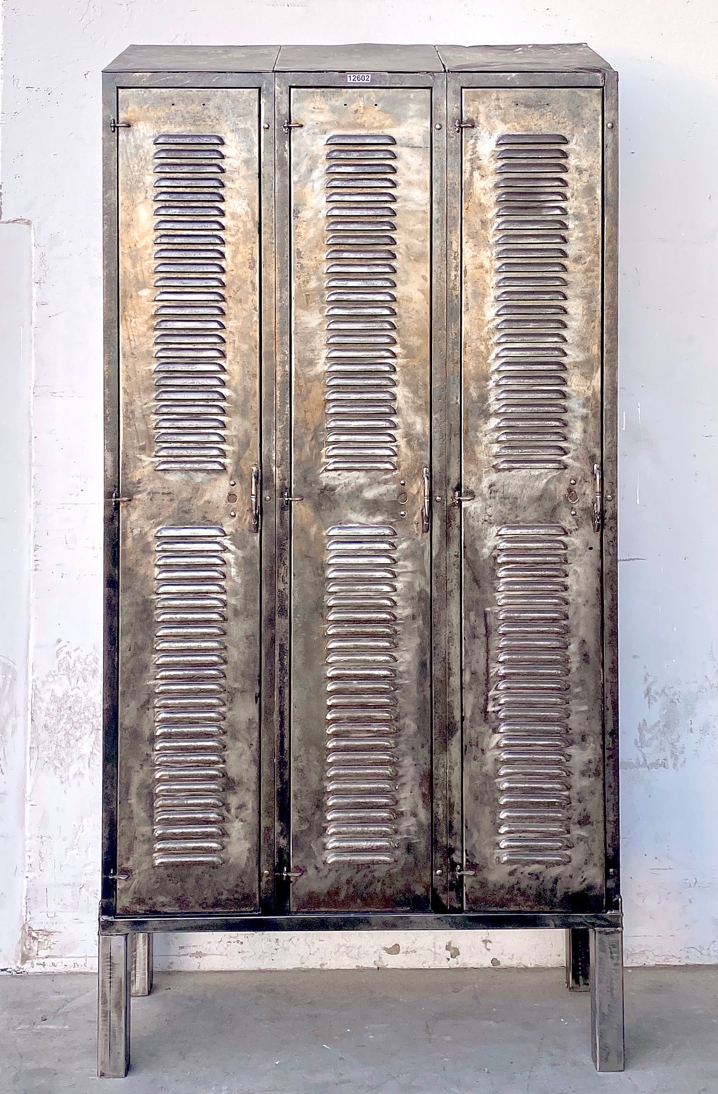 Stripped Louvered Locker