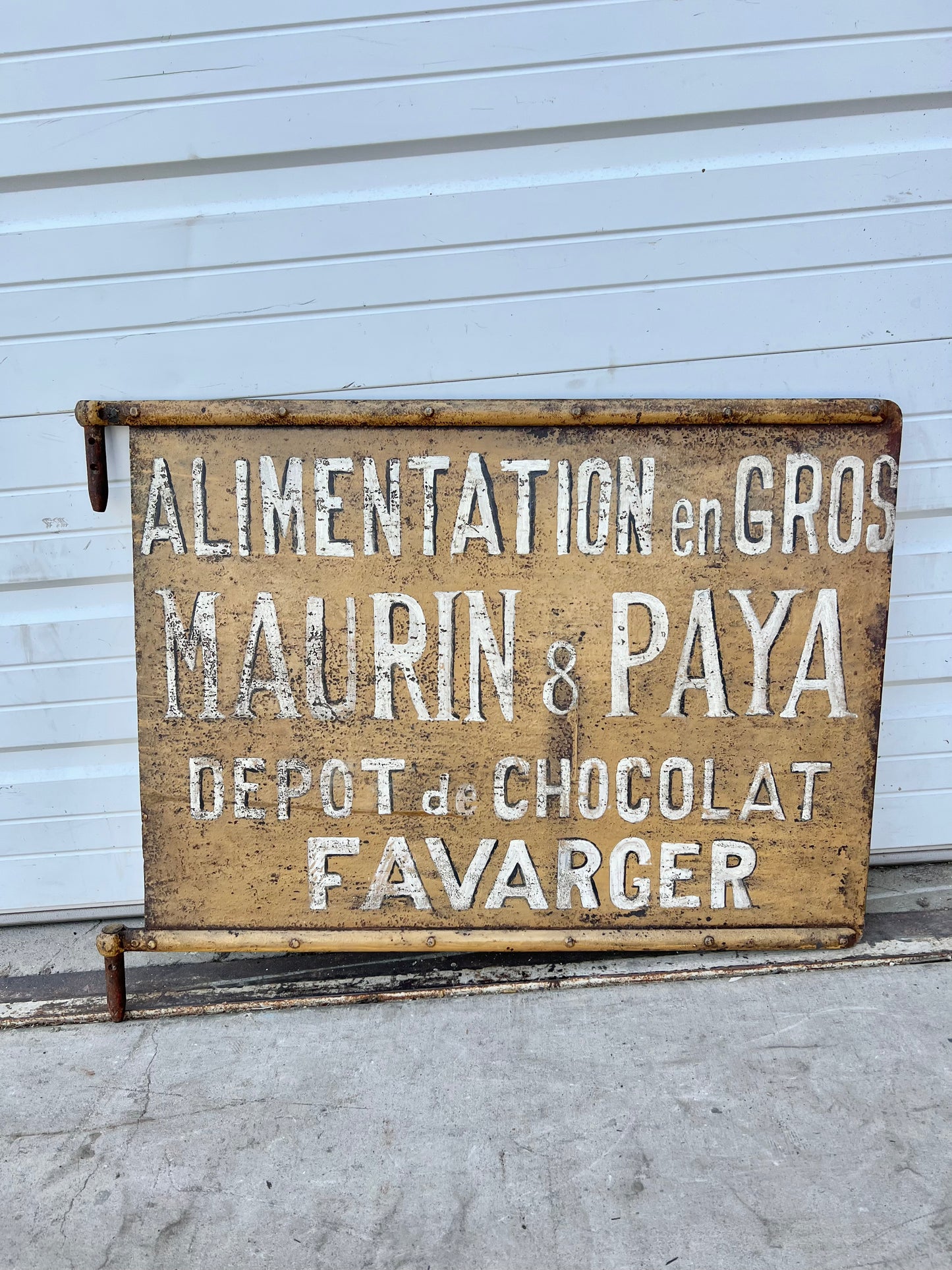 Metal Double- Sided Alimentation en Gros Sign