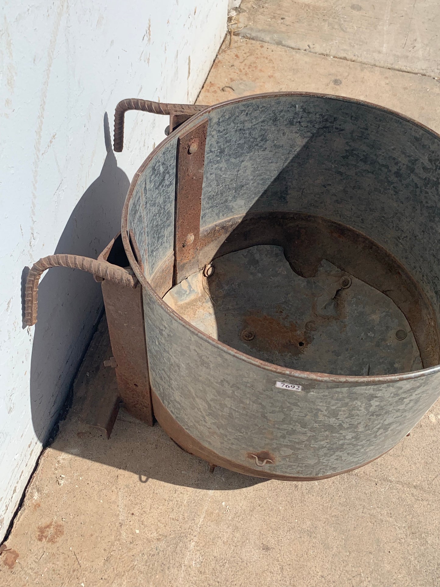 Galvanized Gathering Bucket