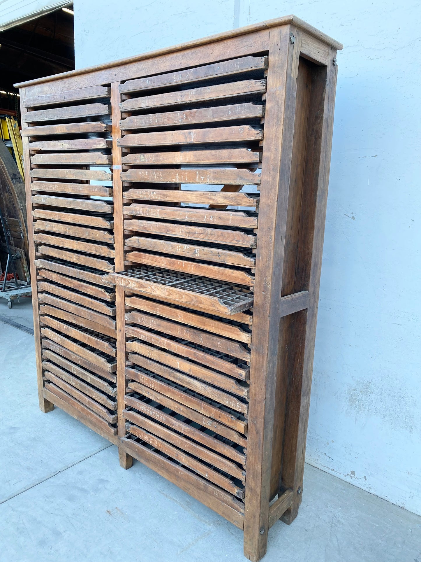 Printers Cabinet with 48 Type Drawers