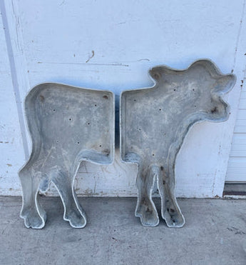 Eternit Cow Sculpture/Planter