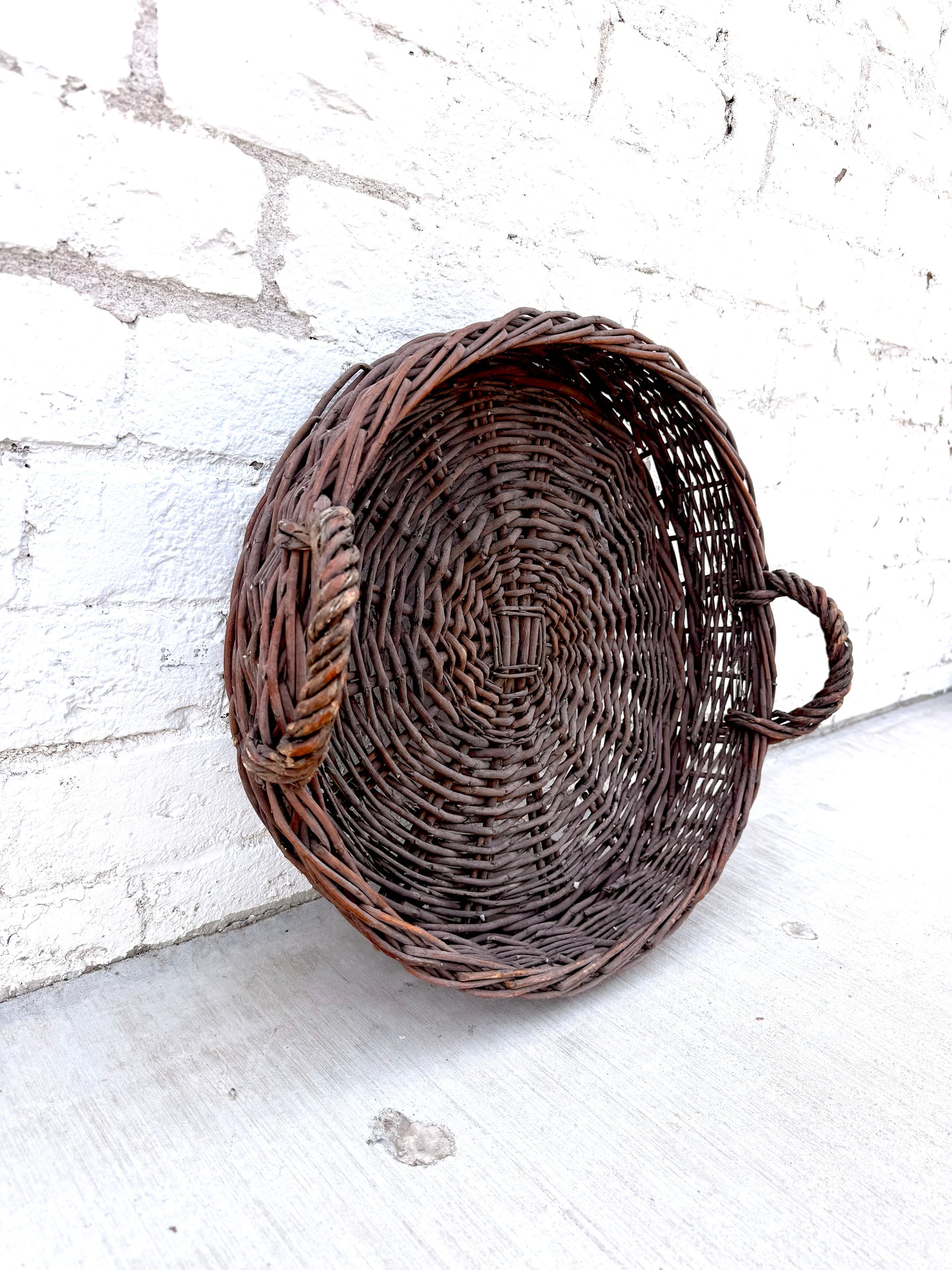 Round Wicker Basket