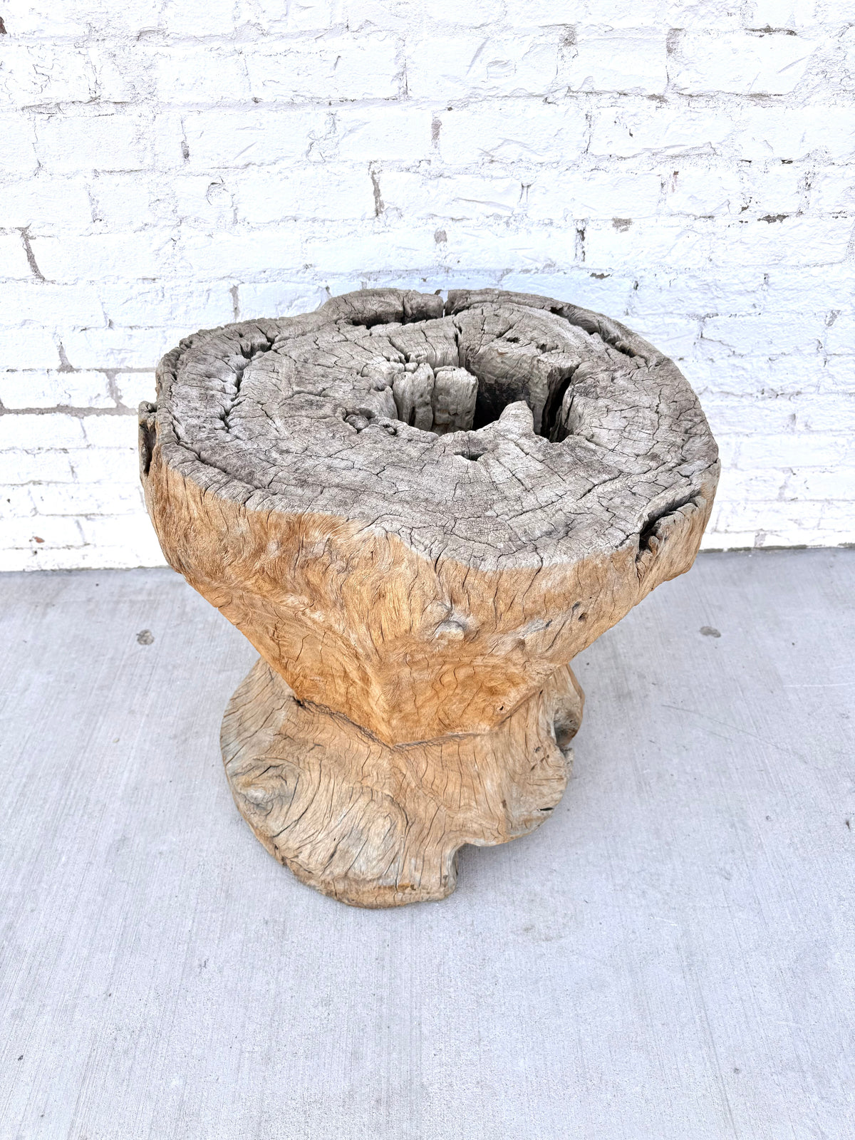 Rustic Sculptural Tree Trunk
