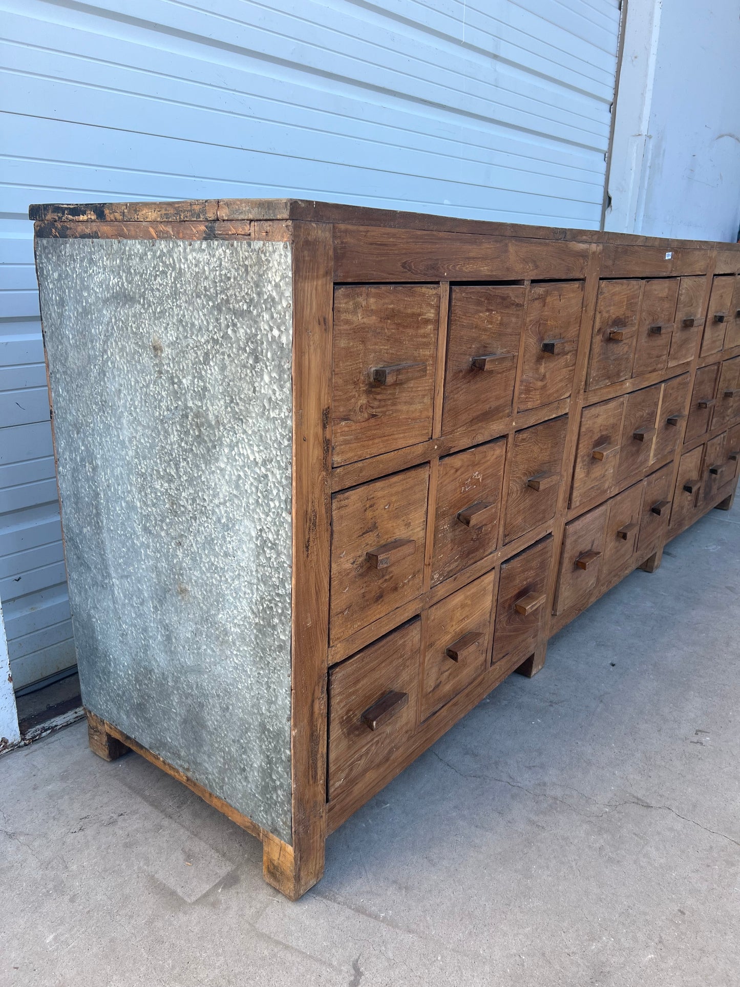 27 Drawer Wood Chest