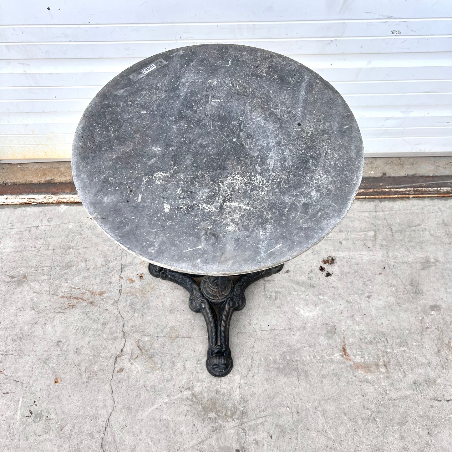 Marble Top Bistro Table