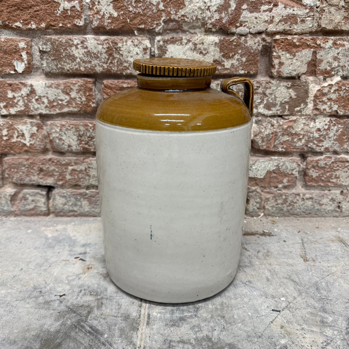 Large Ceramic/Pottery Jar with Lid