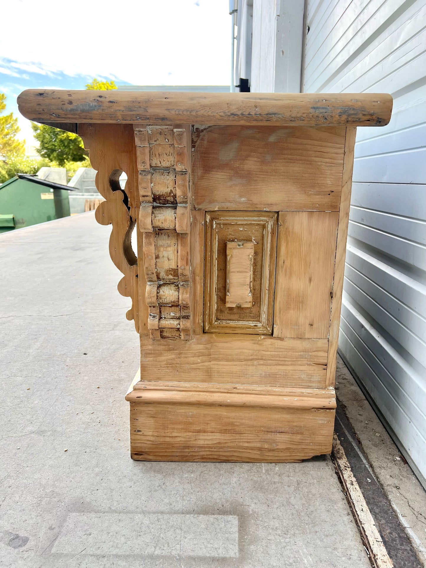 French White Painted Store Counter / Island