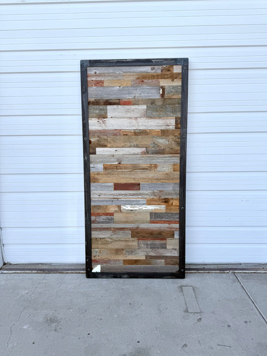 Reclaimed Barnwood Single Sliding Barn Door