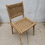 Woven Jute Dining Side Chair