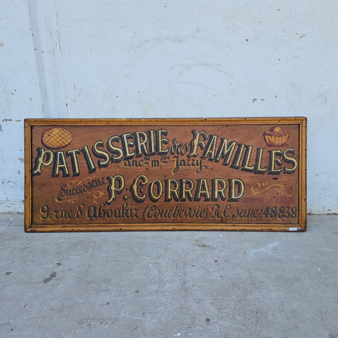French Patisserie du Famille Sign