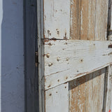 2 Panel Carriage House Single Door