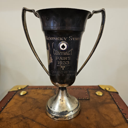Trophy “Kentucky State Contract Pairs 1933”