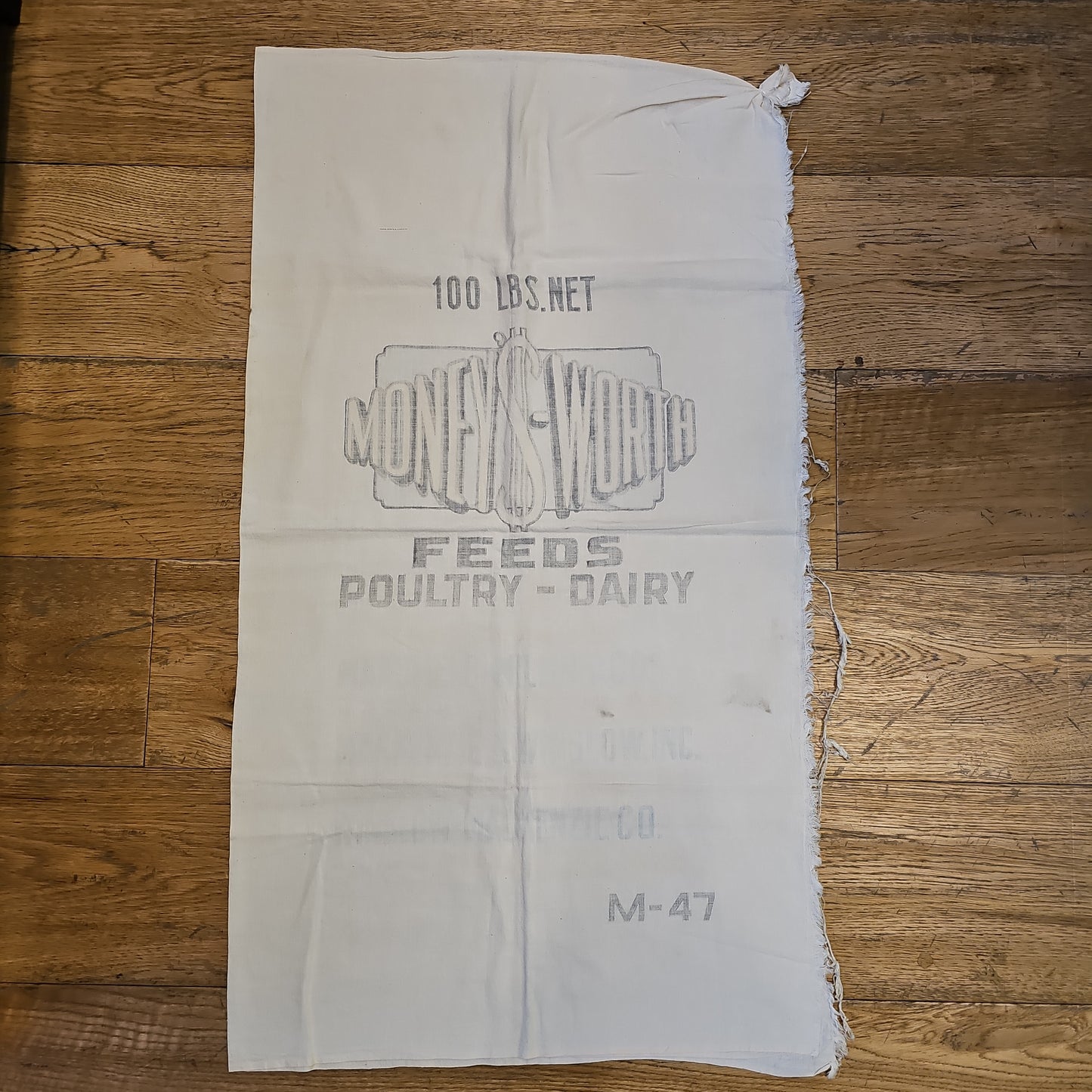 "Money's-Worth" Poultry Dairy 100 Lb. Grain Sack