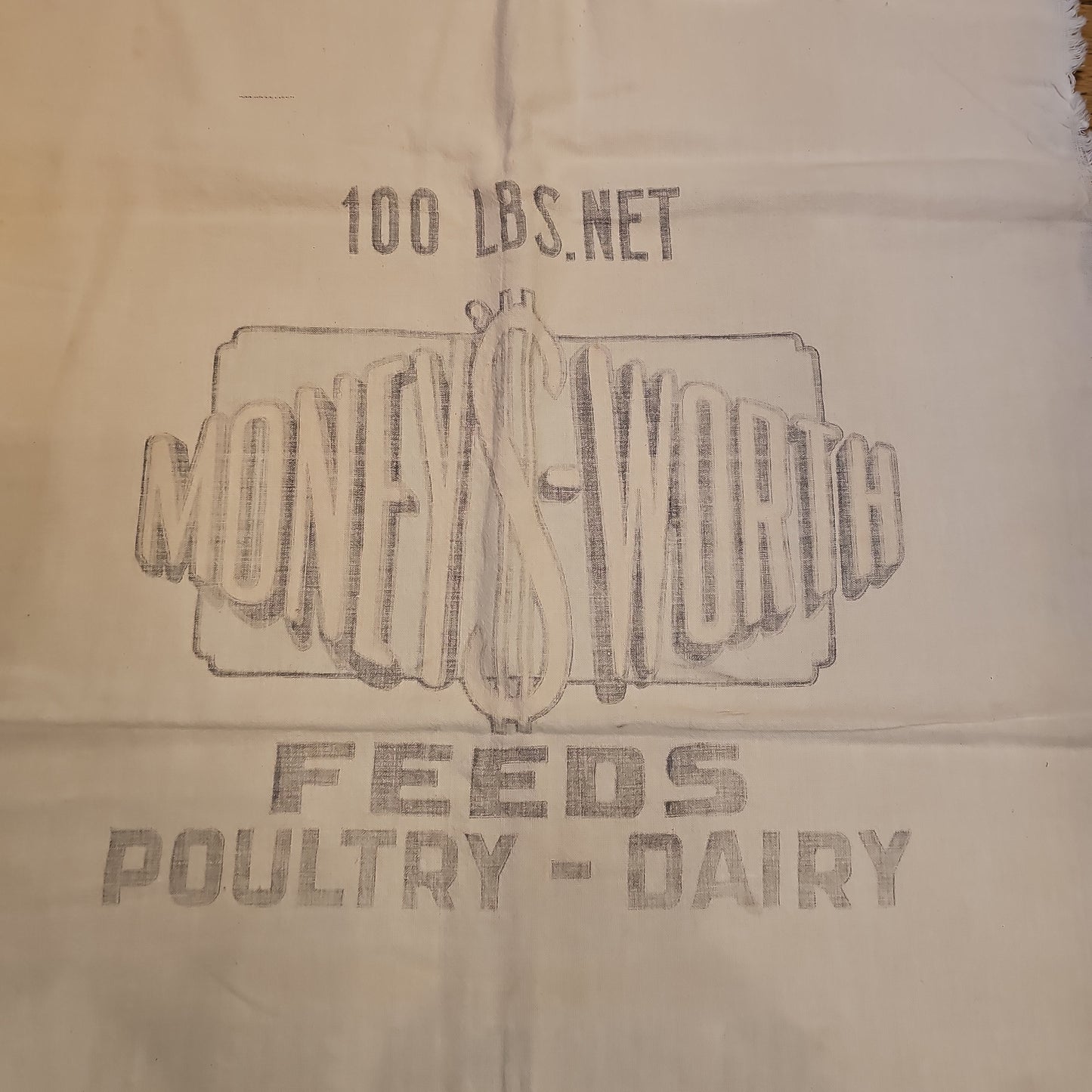 "Money's-Worth" Poultry Dairy 100 Lb. Grain Sack