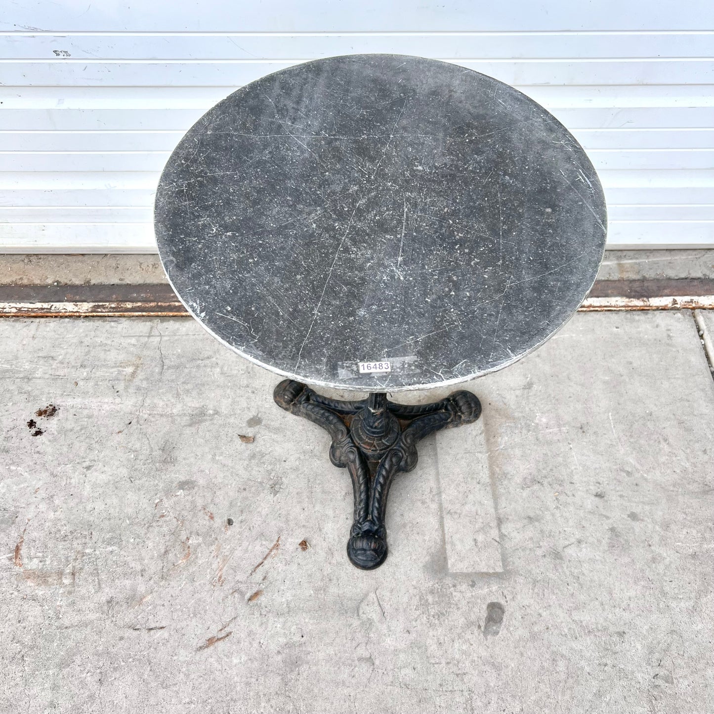 Marble Top Bistro Table