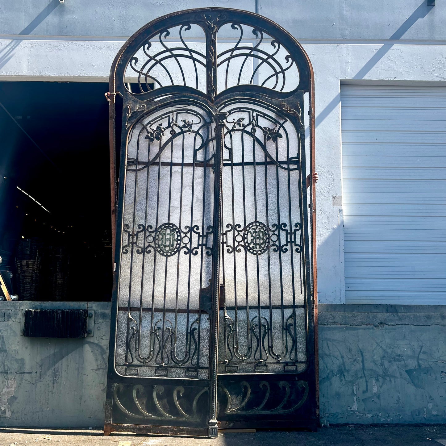 Pair of Artnovo Iron Gates