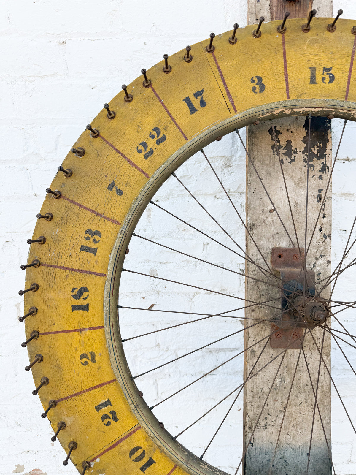 Painted Carnival Game Wheel