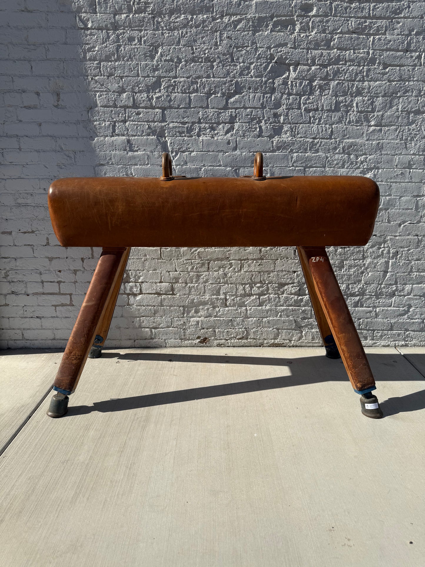 French Leather Pommel Horse