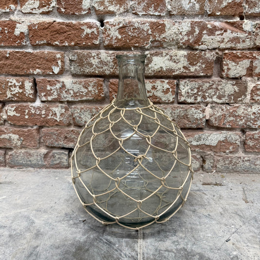 Large Jute Wrapped Bottle