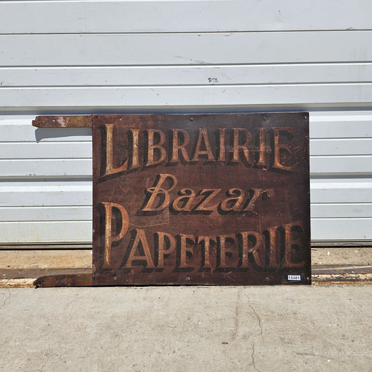 French Book Store Sign