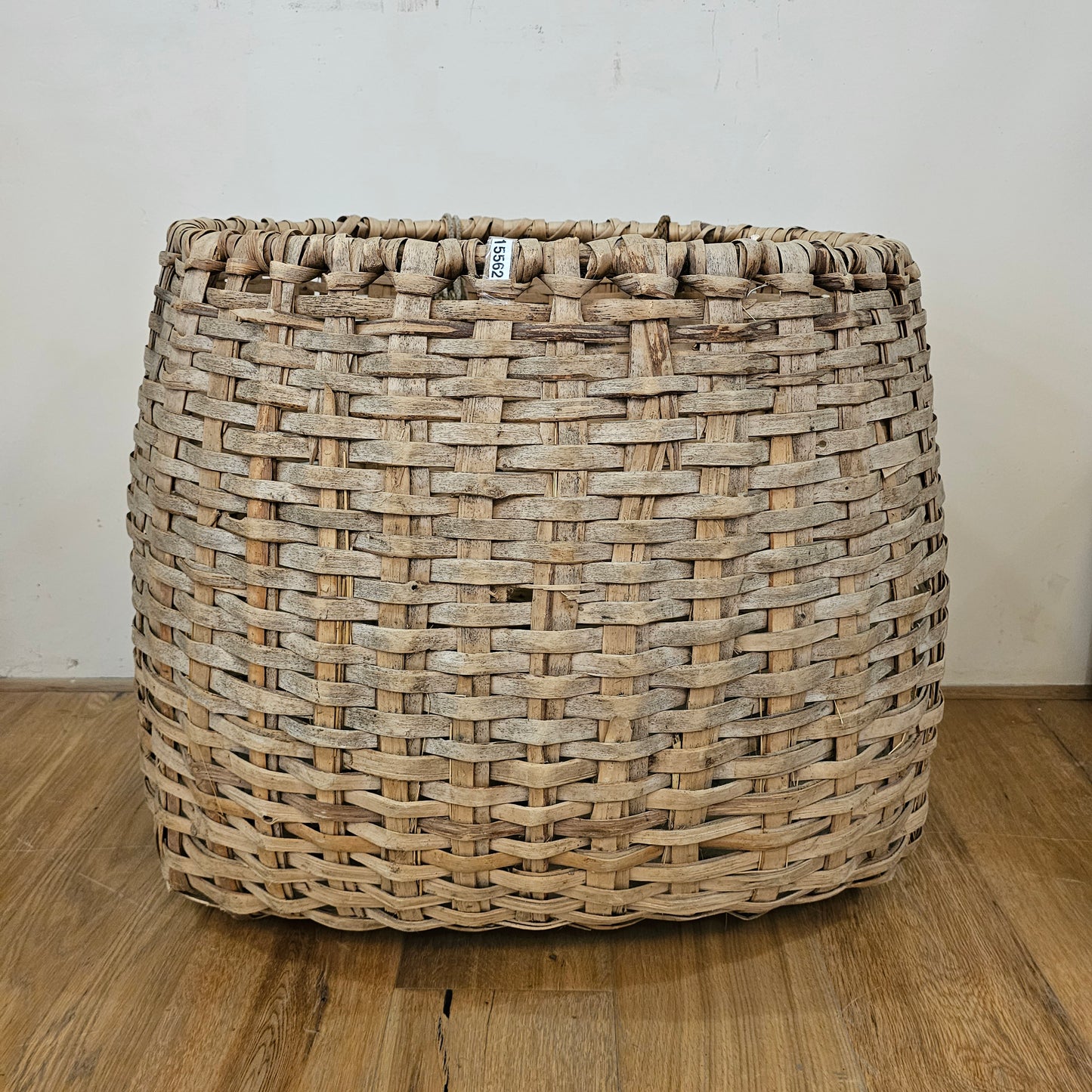 Large Antique Cotton Basket