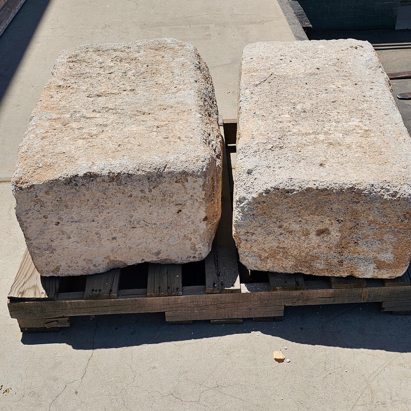 Pair of Stone Table Bases