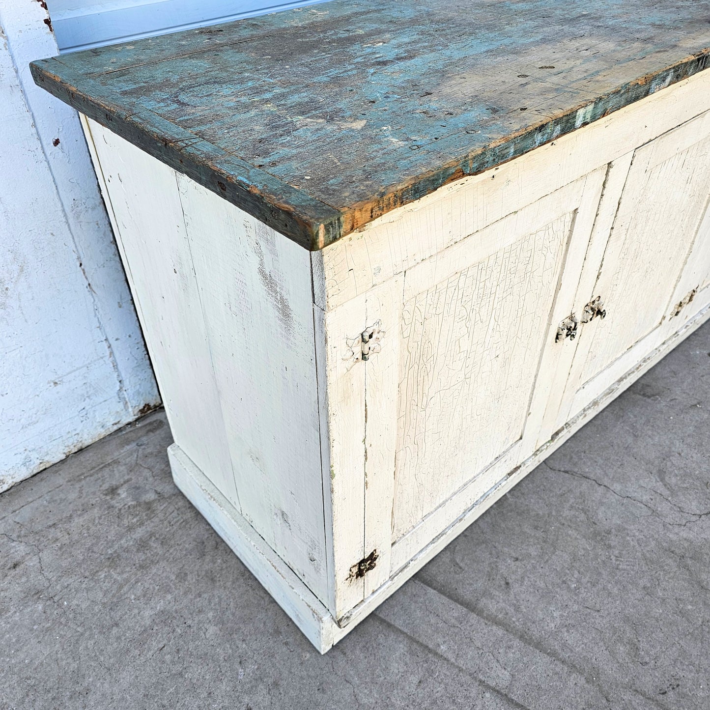 Painted Midwestern Store Counter