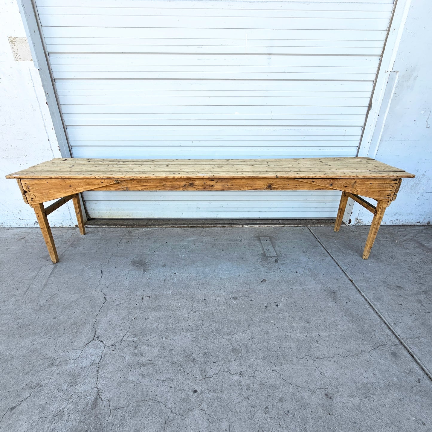 Bleached French Vineyard Dining Table