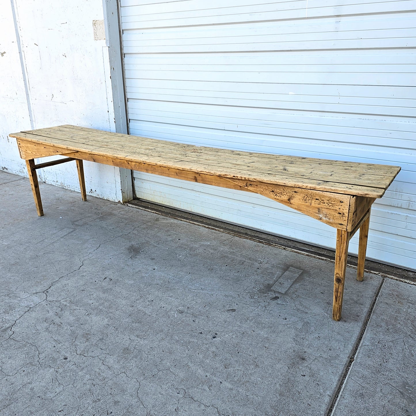 Bleached French Vineyard Dining Table