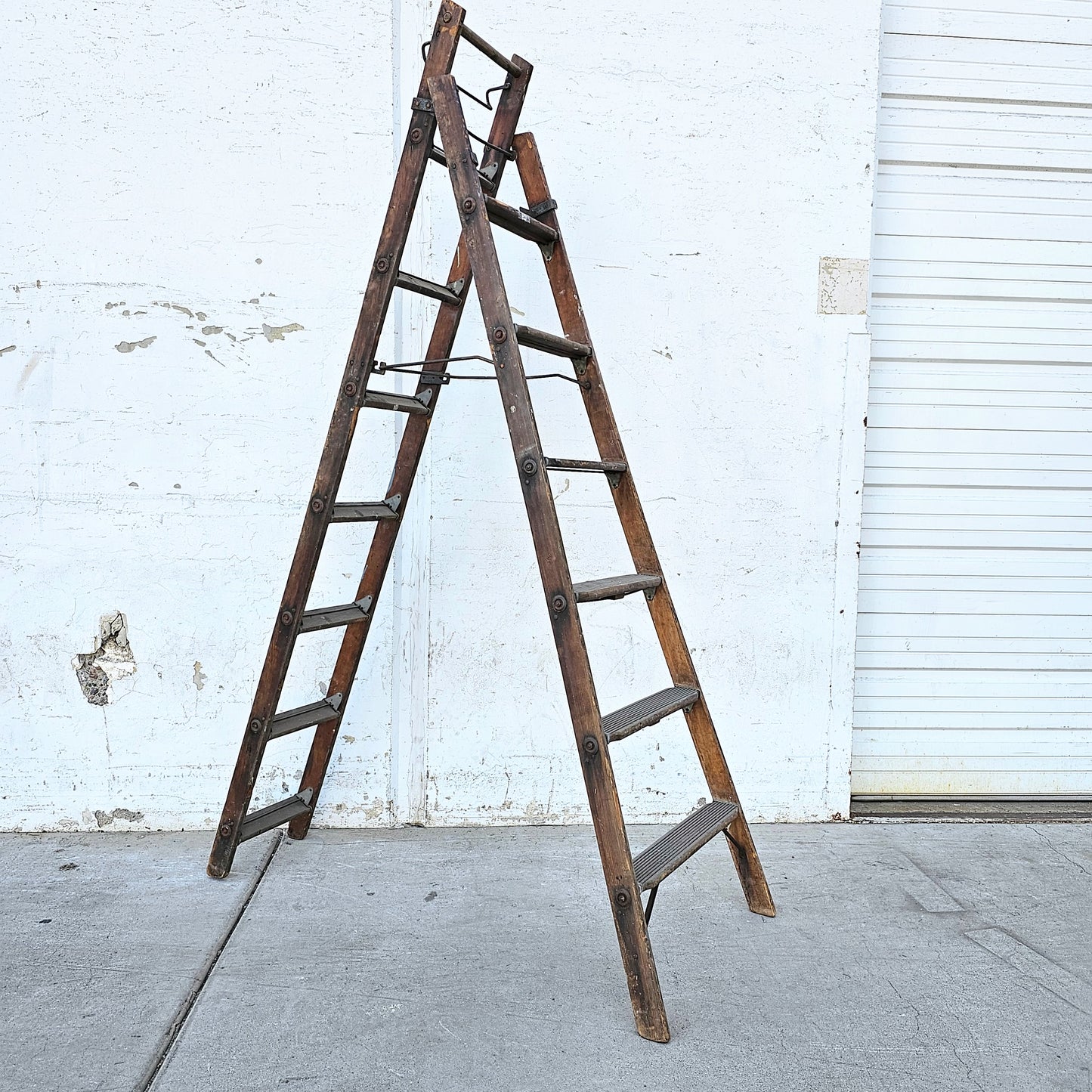 Antique Wooden Ladder