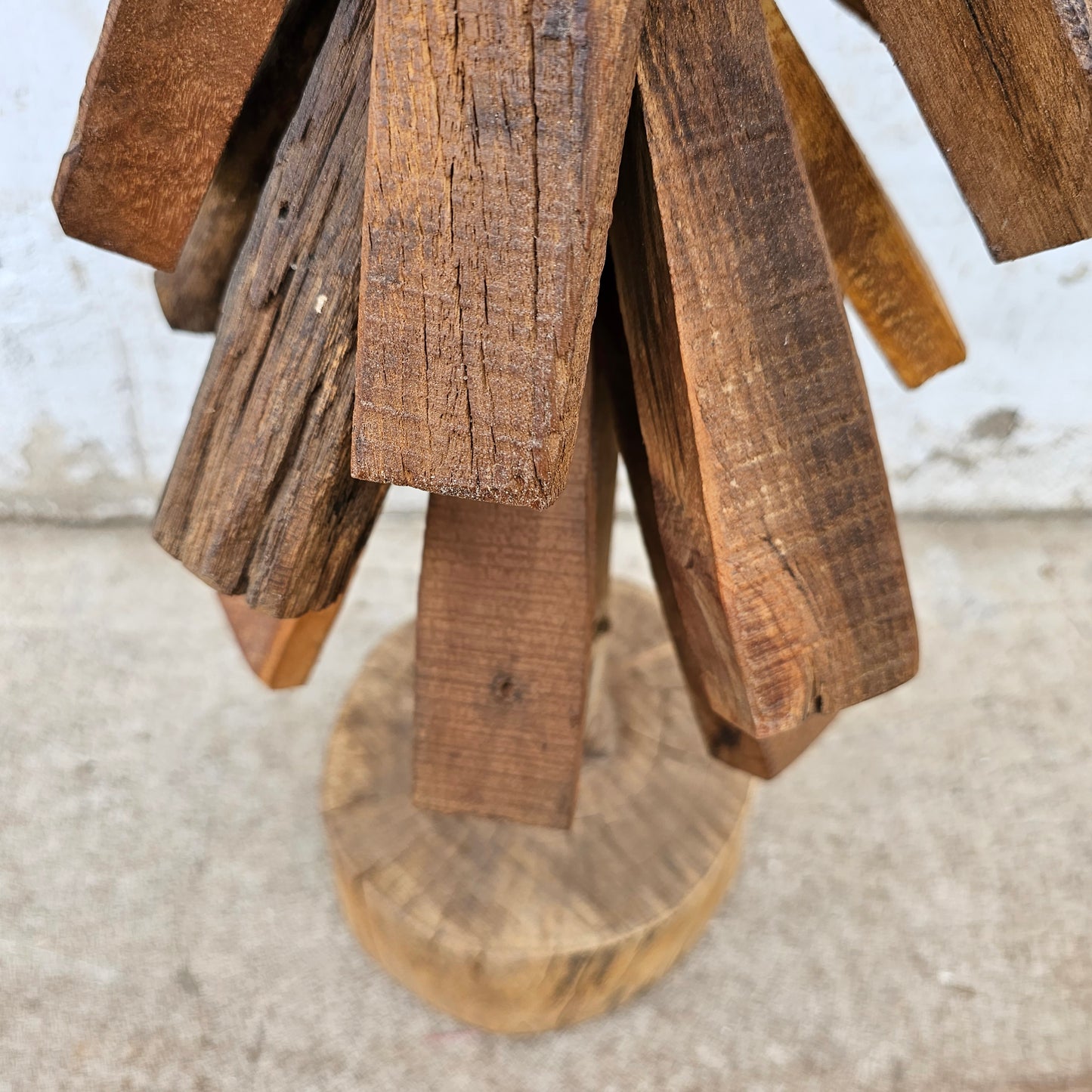 Rustic Wooden Christmas Tree