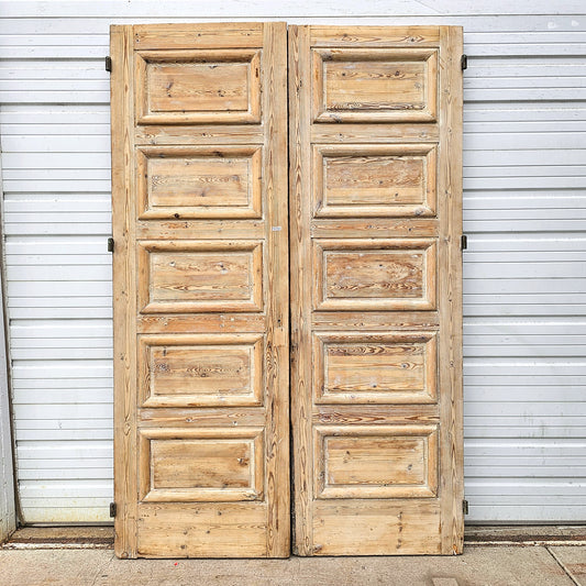 Pair of Wood Doors w/10 Panels