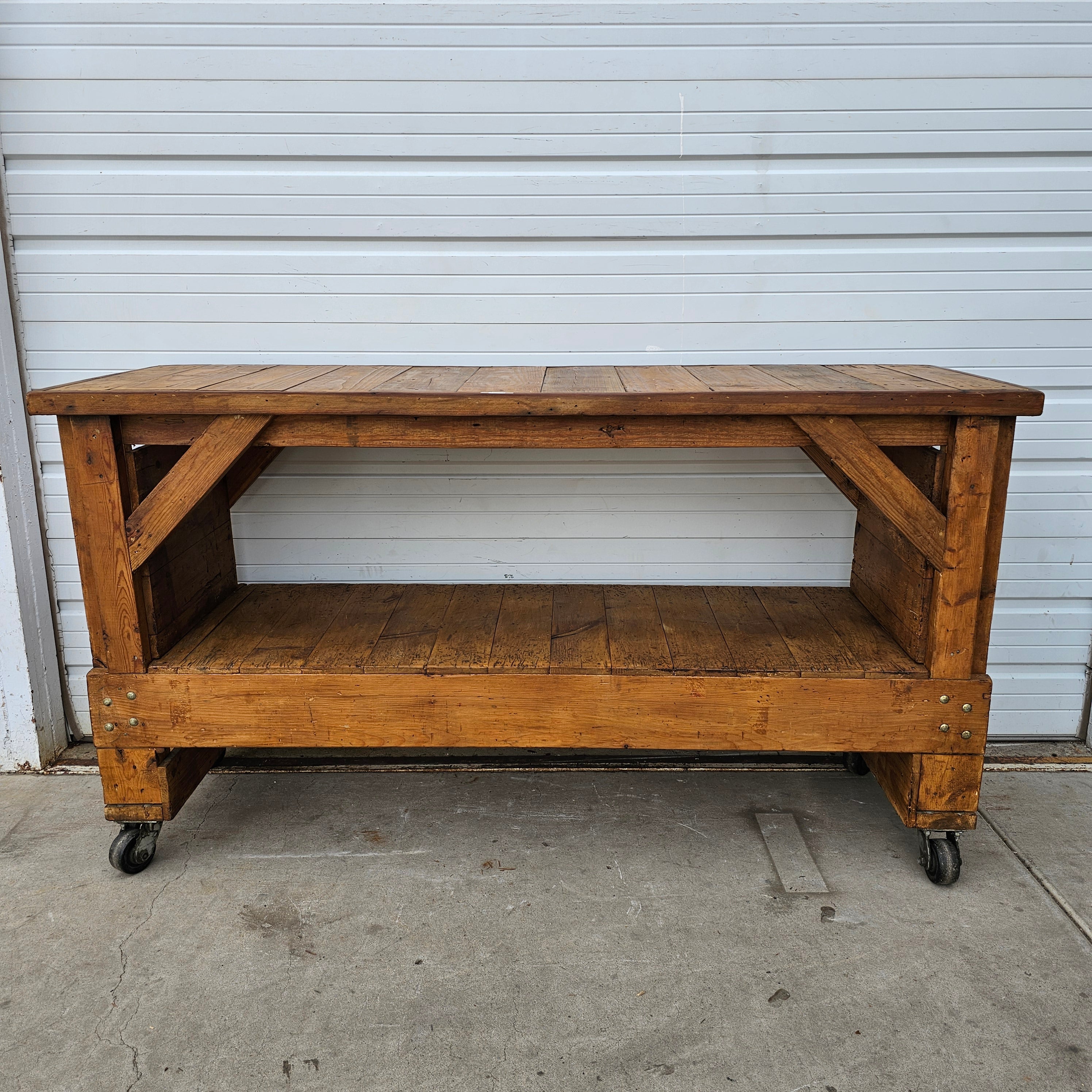 Industrial tables clearance for sale