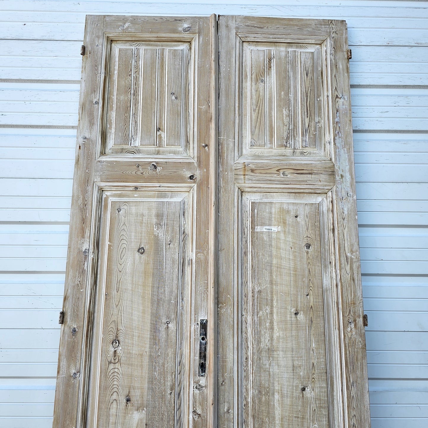Pair of Wood Panel Doors w/6 Panel