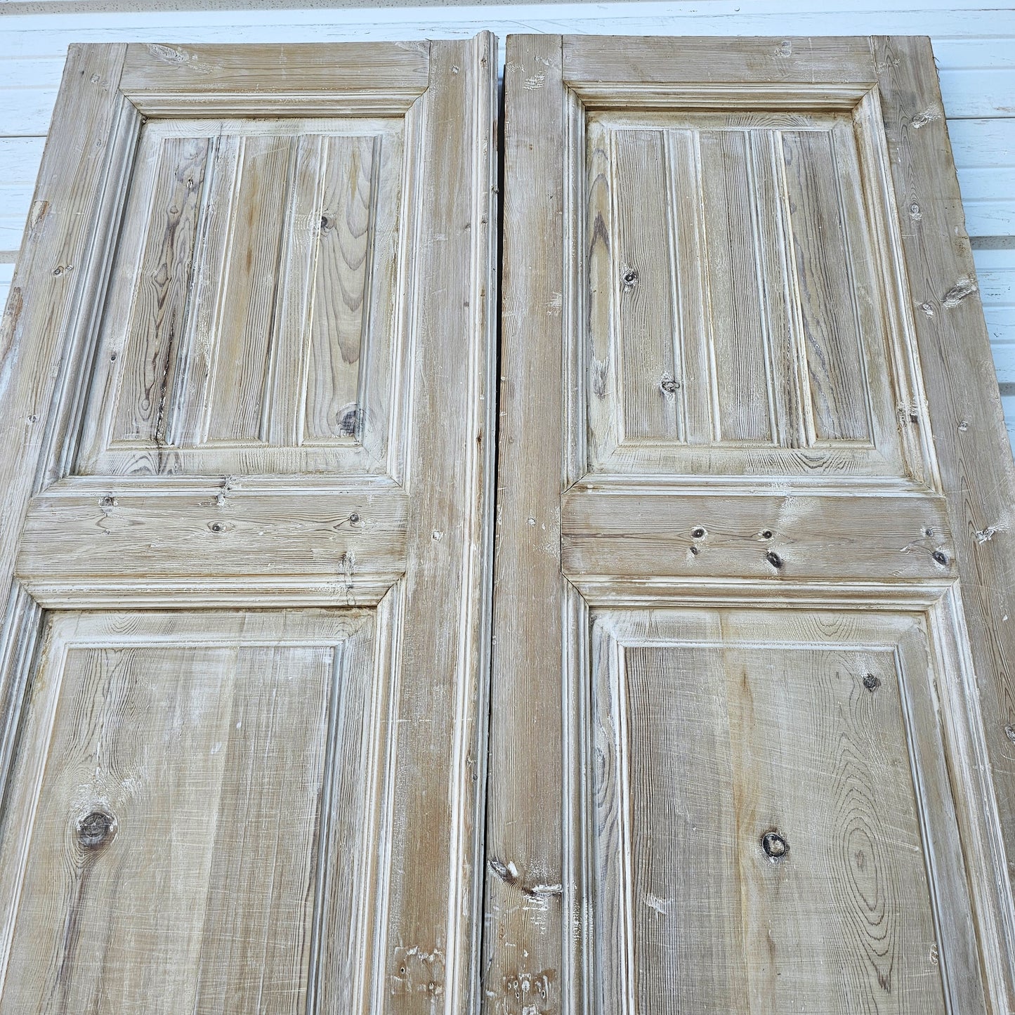 Pair of Wood Panel Doors w/6 Panel