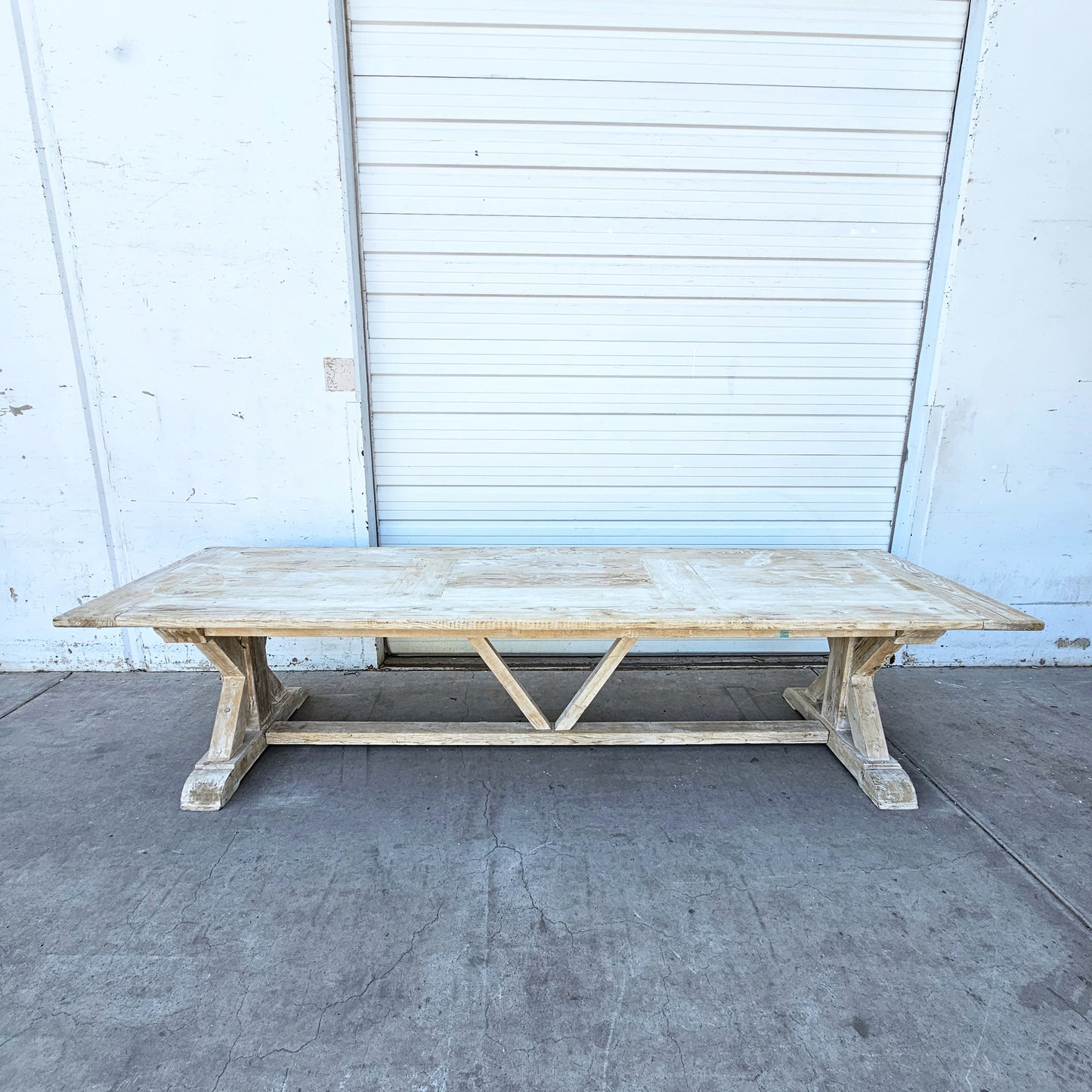 Whitewashed Farm Dining Table